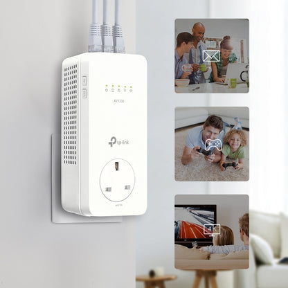 TL-WPA8631P KIT - AV1300 Gigabit 電力線 HomePlug AC Wi-Fi 拓展器套裝