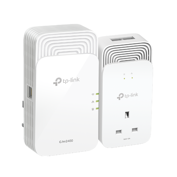 PGW2440 Kit - G.hn2400 Powerline AX1800 Wi-Fi 6 Kit