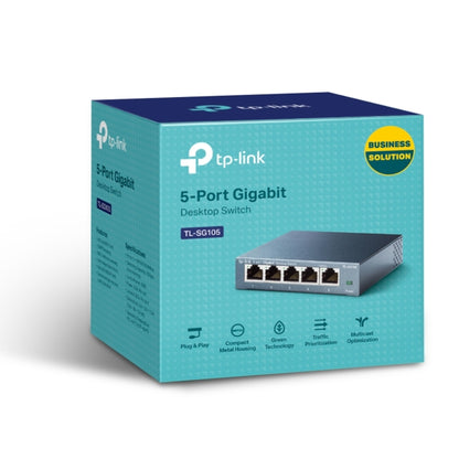TL-SG105 5埠 專業級Gigabit 交換器