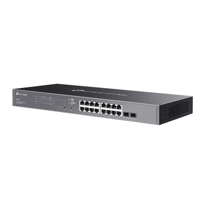 Omada - SG2218P 18-Port Gigabit 智慧型交換器(含16-Port PoE+)