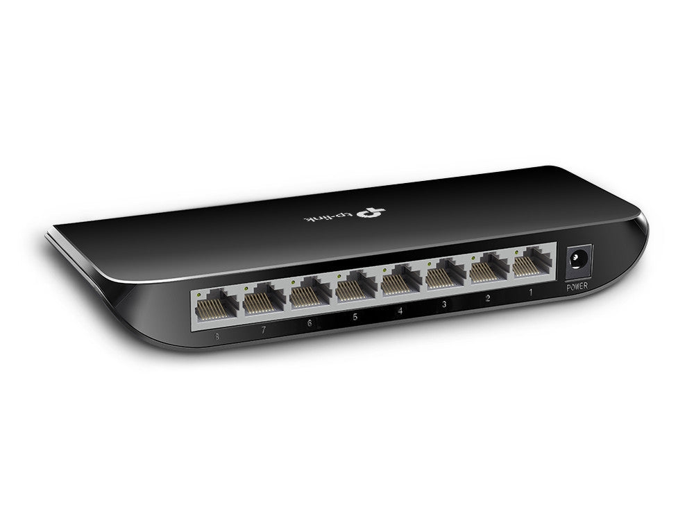 TL-SG1008D - 8埠 Gigabit 桌上型交換器 [工廠翻修產品][Remanufactured Products]