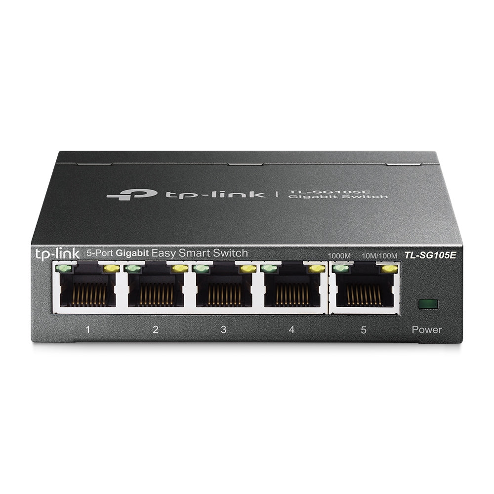 TL-SG105E - 5埠Gigabit簡易智慧型交換器 [工廠翻修產品][Remanufactured Products]