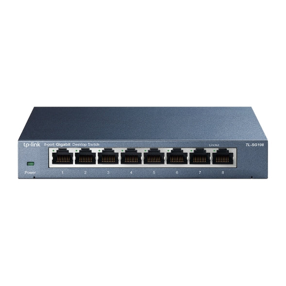 TL-SG108 8埠 專業級Gigabit 交換器 [工廠翻修產品][Remanufactured Products]