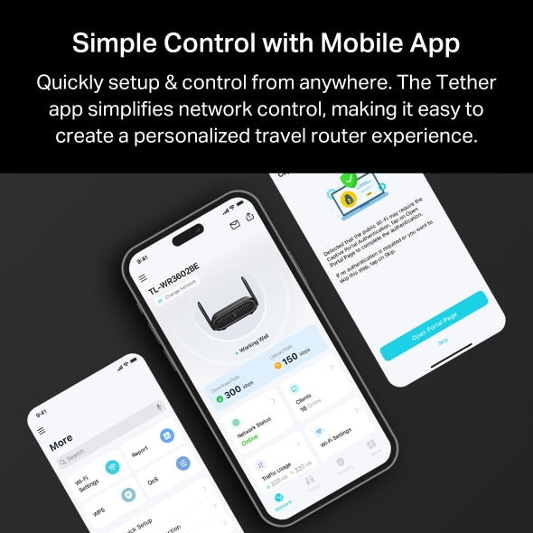 TL-WR3602BE - BE3600 Wi-Fi 7 旅行路由器 Wifi 7 Router (支援2.5G光纖)