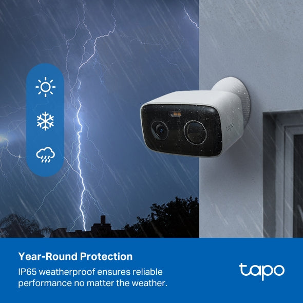 Tapo C400 - 戶外無線 Wi-Fi 安全攝影機 Wireless WiFi battery Camera (5,200mAh電池)