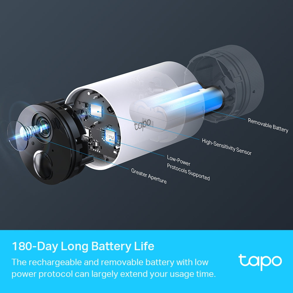 Tapo C400S2 智慧無線監控系統網絡攝影機 (2組入)