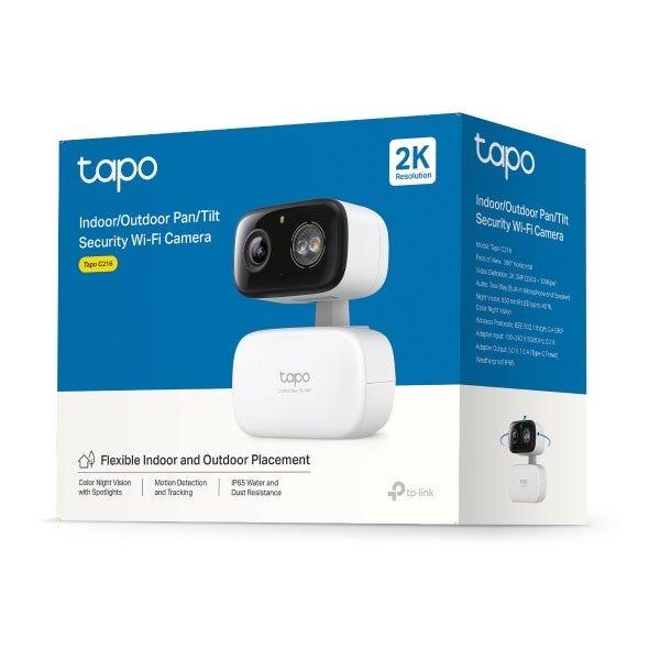 Tapo C216 - 2K 3MP 室內/戶外 家居安全 Wi-Fi 攝影機 Pan/Tilt Security Wi-Fi Camera  (Indoor/Outdoor Camera)