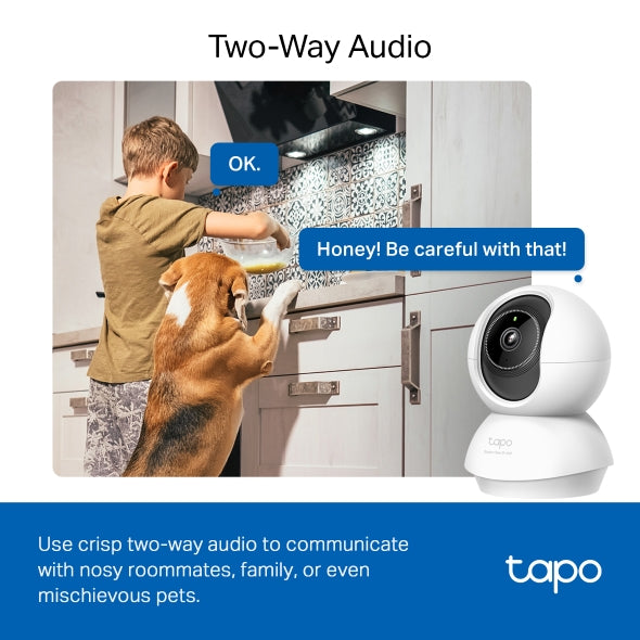 Tapo C230 -  Pan/Tilt Security Wi-Fi Camera  (智慧型AI智慧偵測與通知)