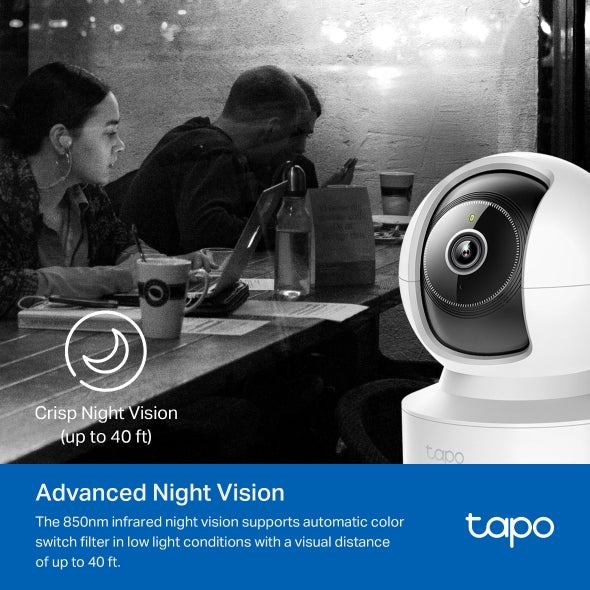 Tapo C232 - 3k 5MP AI 旋轉式 Wi-Fi 攝影機 Pan/Tilt Security Wi-Fi Camera  (可插網線)