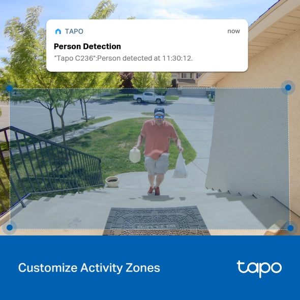 Tapo C236 - 3K 5MP 室內/戶外 家居安全 Wi-Fi 攝影機 Pan/Tilt Security Wi-Fi Camera  (Indoor/Outdoor Camera)
