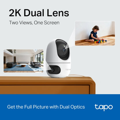 Tapo C245D - 2K 3MP 雙鏡頭旋轉式家居攝影機 Duo Lens Pan/Tilt Security Wi-Fi Camera