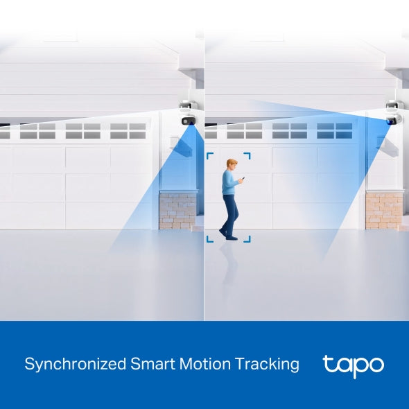 Tapo C246D - 1440P 室內/戶外 雙鏡頭旋轉式防護Wi-Fi 網路攝影機 Security Wi-Fi Camera (Dual Camera 雙鏡頭)