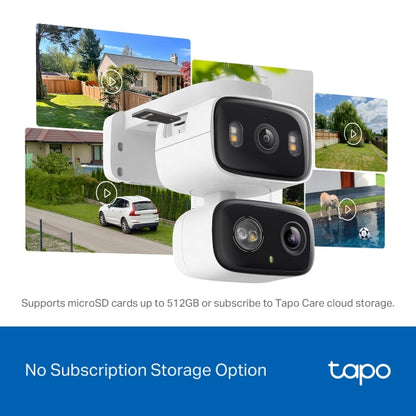 Tapo C246D - 1440P 室內/戶外 雙鏡頭旋轉式防護Wi-Fi 網路攝影機 Security Wi-Fi Camera (Dual Camera 雙鏡頭)