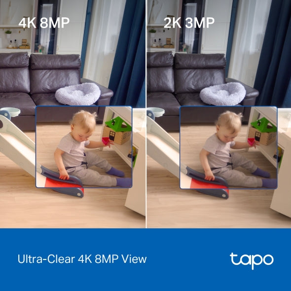 Tapo C250 - 4K 8MP 旋轉式 Wi-Fi 攝影機 Pan/Tilt Security Wi-Fi Camera  (4K / 2160 P) 