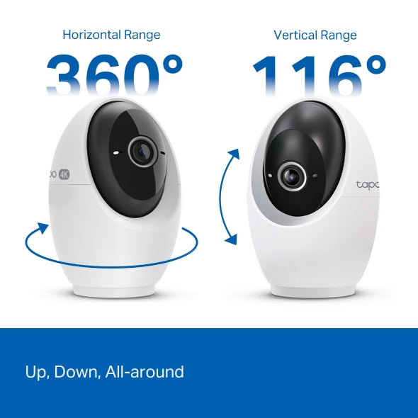 Tapo C260 - 4K 8MP AI 旋轉式 Wi-Fi 攝影機 Pan/Tilt Security Wi-Fi Camera  (2160 P)