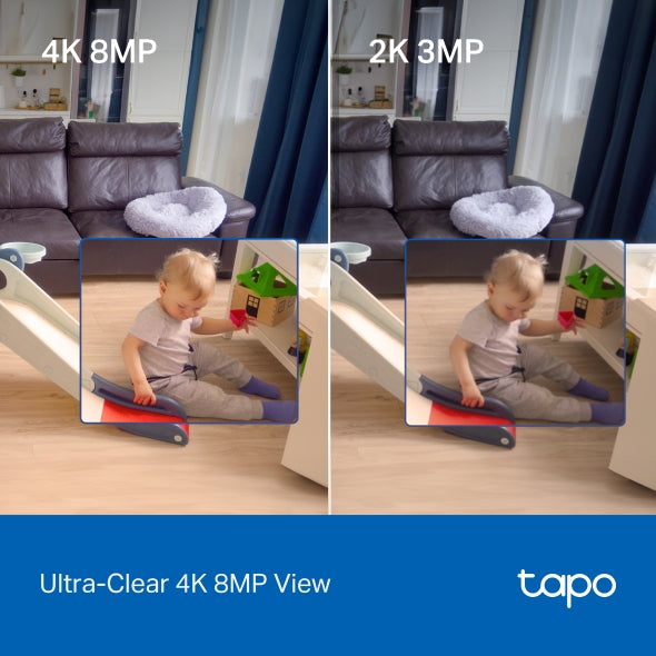 Tapo C260 - 4K 8MP AI 旋轉式 Wi-Fi 攝影機 Pan/Tilt Security Wi-Fi Camera  (2160 P)