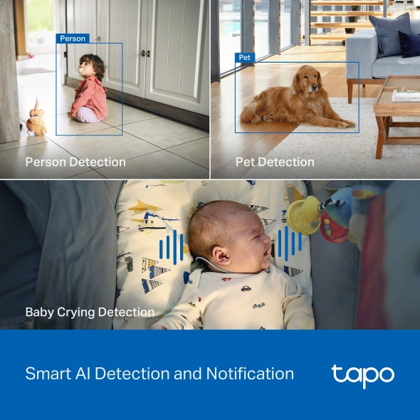 Tapo C260 - 4K 8MP AI 旋轉式 Wi-Fi 攝影機 Pan/Tilt Security Wi-Fi Camera  (2160 P)