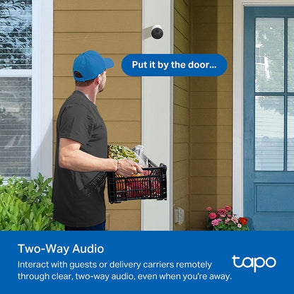 TC82 - 2K 3MP 室內/室外安全攝影機 Wire-Free Indoor/Outdoor Security Camera
