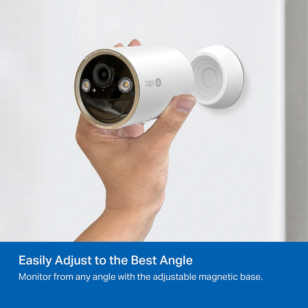 Tapo C460 - 4K AI智能無線戶外安全Wi-Fi 攝影機 Wireless WiFi battery Camera  (磁吸)