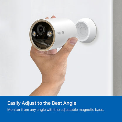 Tapo C460 - 4K AI智能無線戶外安全Wi-Fi 攝影機 Wireless WiFi battery Camera  (磁吸)