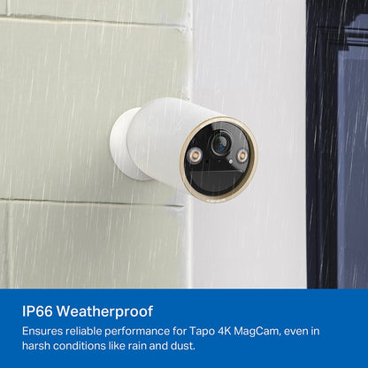 Tapo C460 - 4K AI智能無線戶外安全Wi-Fi 攝影機 Wireless WiFi battery Camera  (磁吸)