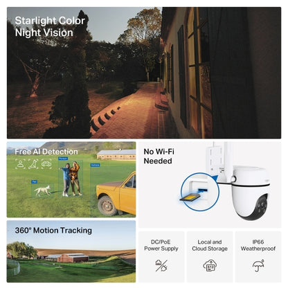 Tapo C501GW - 1080P 戶外旋轉式 4G LTE 攝影機 Pan/Tilt Security Camera  (Outdoor Camera)