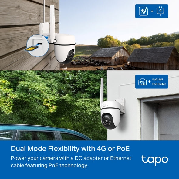 Tapo C501GW - 1080P 戶外旋轉式 4G LTE 攝影機 Pan/Tilt Security Camera  (Outdoor Camera) [工廠翻修產品][Remanufactured Products]