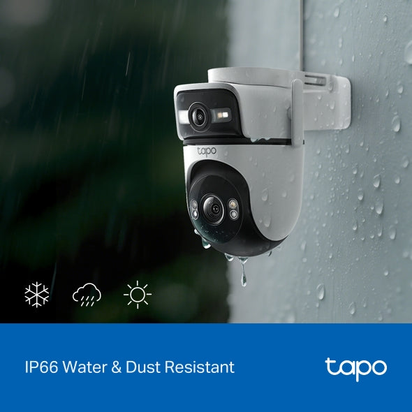 Tapo C545D - 2K 3MP 戶外雙鏡頭旋轉式安全攝影機 Duo Lens Pan/Tilt Security Wi-Fi Camera  (Outdoor Camera)