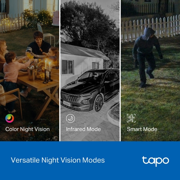 Tapo C545D - 2K 3MP 戶外雙鏡頭旋轉式安全攝影機 Duo Lens Pan/Tilt Security Wi-Fi Camera  (Outdoor Camera)