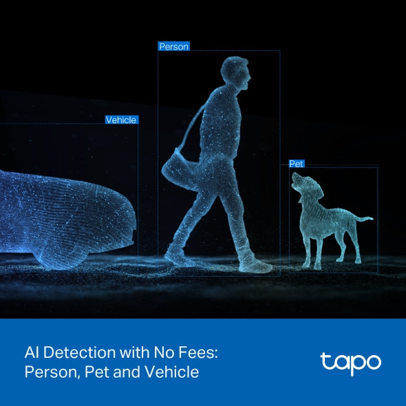 Tapo C545D - 2K 3MP 戶外雙鏡頭旋轉式安全攝影機 Duo Lens Pan/Tilt Security Wi-Fi Camera  (Outdoor Camera)