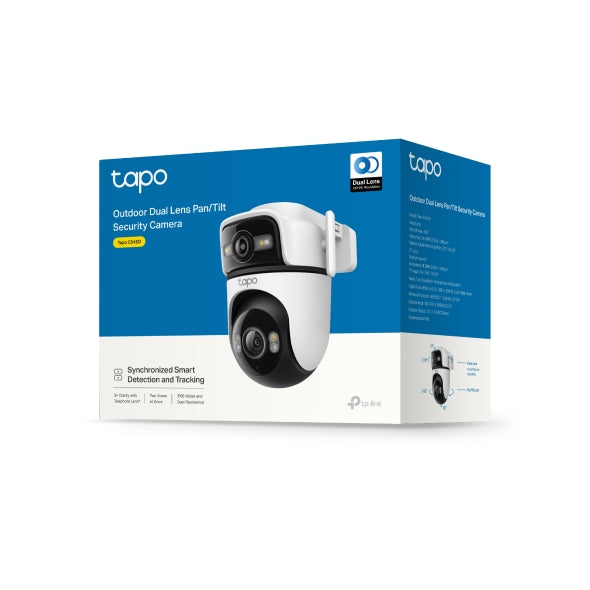 Tapo C545D - 2K 3MP 戶外雙鏡頭旋轉式安全攝影機 Duo Lens Pan/Tilt Security Wi-Fi Camera  (Outdoor Camera)