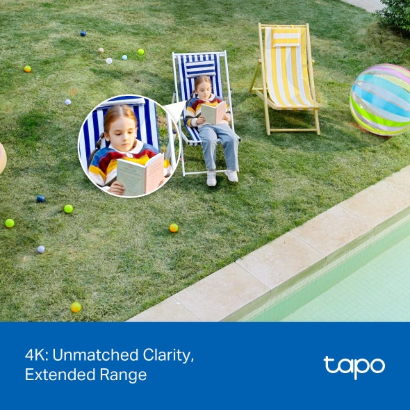 Tapo C560WS - 4K 8MP AI 戶外旋轉式 Wi-Fi 防護攝影機 Pan/Tilt Security Wi-Fi Camera  (精準人臉辨識)(高清全彩夜視)