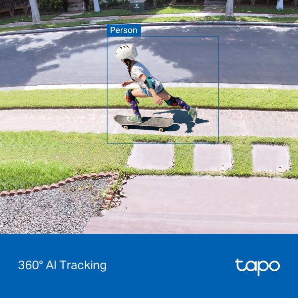 Tapo C560WS - 4K 8MP AI 戶外旋轉式 Wi-Fi 防護攝影機 Pan/Tilt Security Wi-Fi Camera  (精準人臉辨識)(高清全彩夜視)