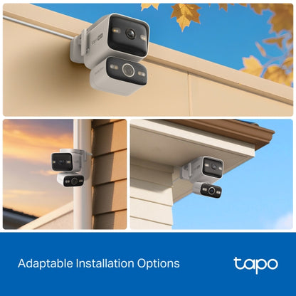 Tapo C575D - 4K 8MP 雙鏡頭旋轉式安全 Wi-Fi 攝影機