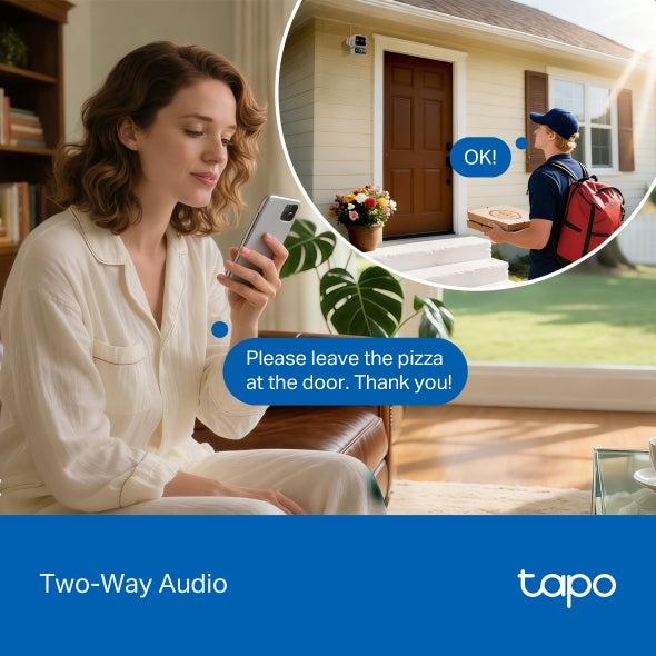 Tapo C575D - 4K 8MP 雙鏡頭旋轉式安全 Wi-Fi 攝影機
