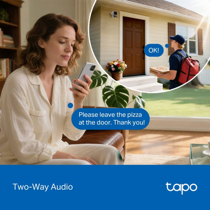 Tapo C575D - 4K 8MP 雙鏡頭旋轉式安全 Wi-Fi 攝影機