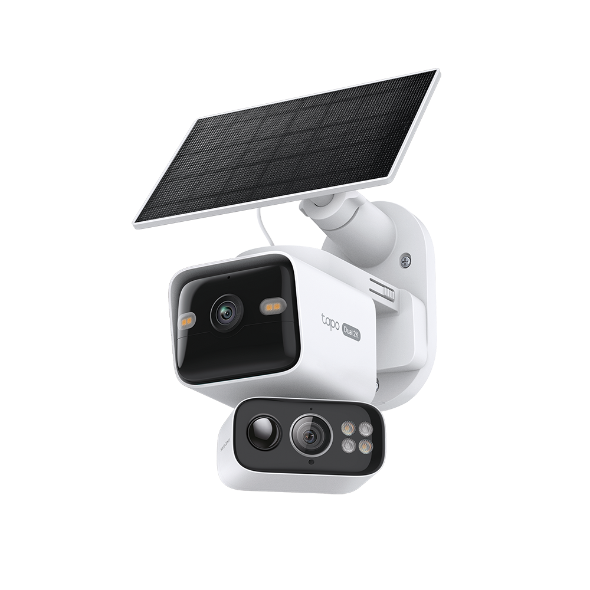 Tapo C645D KIT - 超廣角&可旋轉2K遠攝雙鏡頭全攝影機+太陽能充電板套裝 Duo Lens Pan/Tilt Security Wi-Fi Camera  (Solar-Powered KIT)