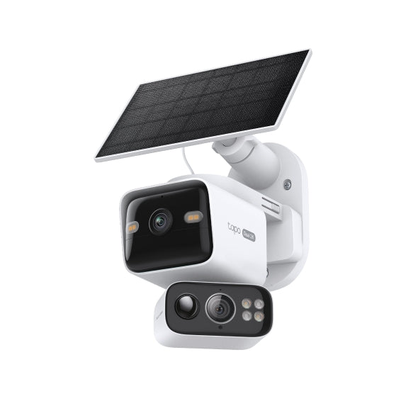 Tapo C645D KIT - 超廣角&可旋轉2K遠攝雙鏡頭全攝影機+太陽能充電板套裝 Duo Lens Pan/Tilt Security Wi-Fi Camera  (Solar-Powered KIT)