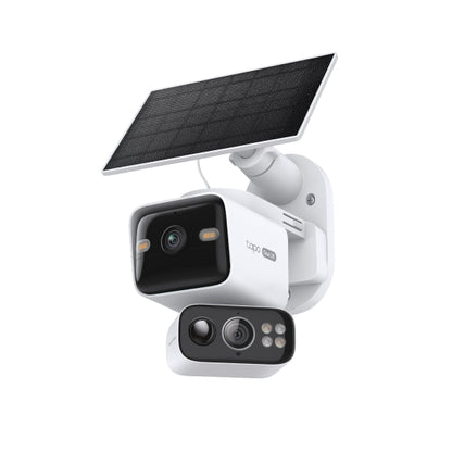 Tapo C645D KIT - 超廣角&可旋轉2K遠攝雙鏡頭全攝影機+太陽能充電板套裝 Duo Lens Pan/Tilt Security Wi-Fi Camera  (Solar-Powered KIT)