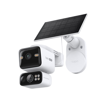 Tapo C645D KIT - 超廣角&可旋轉2K遠攝雙鏡頭全攝影機+太陽能充電板套裝 Duo Lens Pan/Tilt Security Wi-Fi Camera  (Solar-Powered KIT)