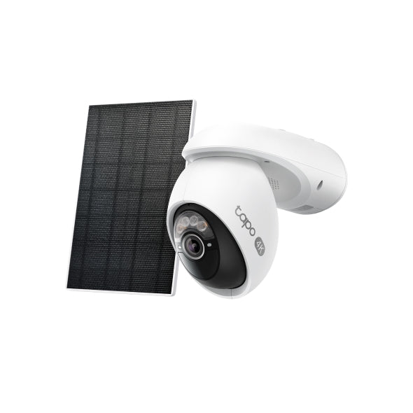 Tapo C660 KIT - 4K 8MP AI 戶外旋轉式 Wi-Fi 防護攝影機 + 太陽能充電板套裝 Pan/Tilt Security Wi-Fi Camera (高清全彩夜視) Battery Camera