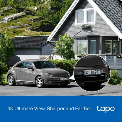 Tapo C660 KIT - 4K 8MP AI 戶外旋轉式 Wi-Fi 防護攝影機 + 太陽能充電板套裝 Pan/Tilt Security Wi-Fi Camera (高清全彩夜視)