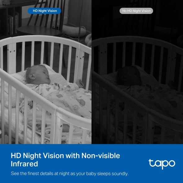 Tapo C840 - 雙鏡頭400萬像素旋轉式AI智能嬰兒攝影機 Pan/Tilt baby care Wi-Fi Monitoring Camera  (嬰兒監視 Baby Cam)