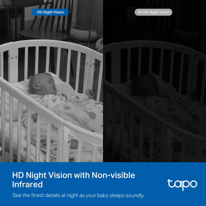 Tapo C840 - 雙鏡頭400萬像素旋轉式AI智能嬰兒攝影機 Pan/Tilt baby care Wi-Fi Monitoring Camera  (嬰兒監視 Baby Cam)