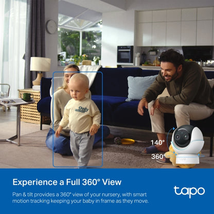 Tapo C840 - 雙鏡頭400萬像素旋轉式AI智能嬰兒攝影機 Pan/Tilt baby care Wi-Fi Monitoring Camera  (嬰兒監視 Baby Cam)