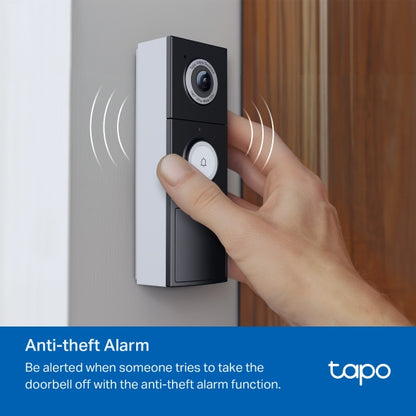 Tapo D235 - 2K 智能視像門鈴攝影機 (IP66) Smart Wireless Security Video Doorbell (SD Card及雲端儲存)(夜視全彩)