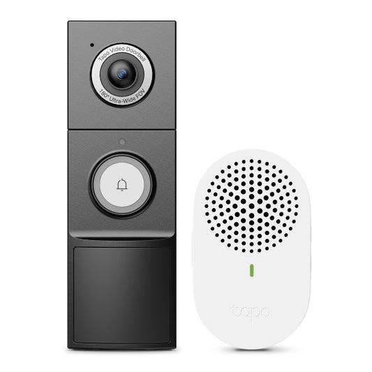 Tapo D235 - 2K 智能視像門鈴攝影機 (IP66) Smart Wireless Security Video Doorbell (SD Card及雲端儲存)(夜視全彩)