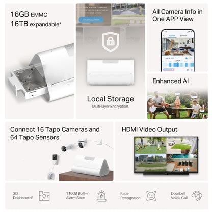 Tapo H500 - Smart HomeBase (智能設備中心盒子)