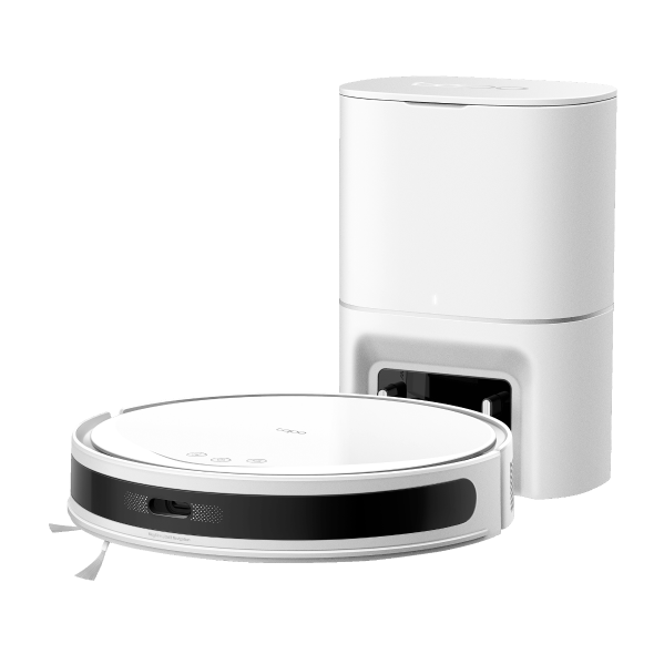Tapo RV20 Max Plus White - 5300Pa 超強吸力掃拖機器人 + 智能集塵箱底座   (MagSlim™ LiDAR 導航) (Tapo IQ+ 智慧清潔™)