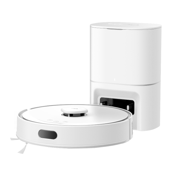 Tapo RV30 Max Plus White - 5300Pa 超強吸力掃拖機器人 + 智能集塵箱底座   (LiDAR+IMU雙導航系統) (Tapo IQ+ 智慧清潔™)